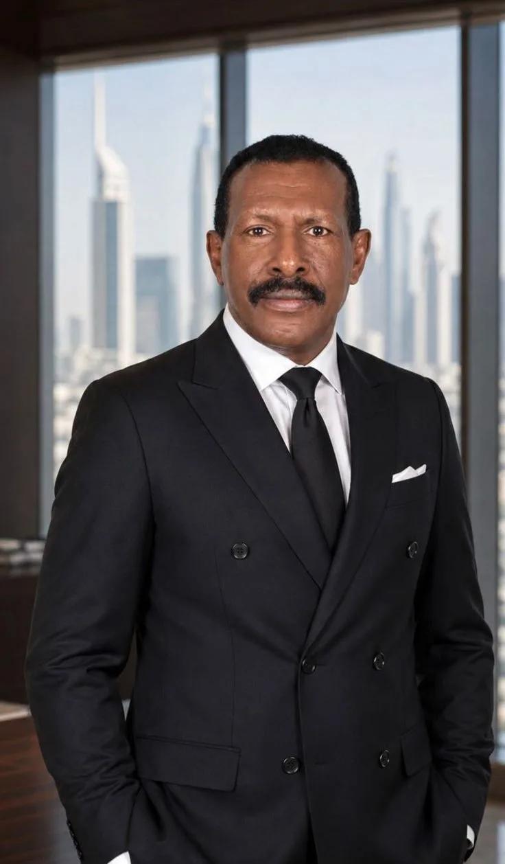 Portrait of Mohamed Ismail Mohamed Abdelseed, Founder and Chairman of Lariba Holding